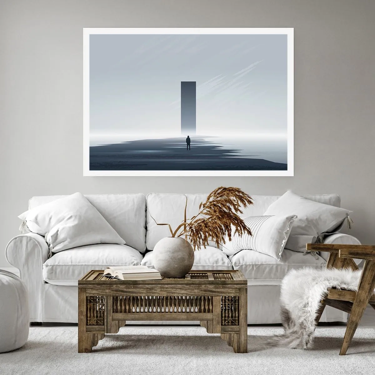 Affiche - Poster - Opportunité ou menace ? - 91x61 cm