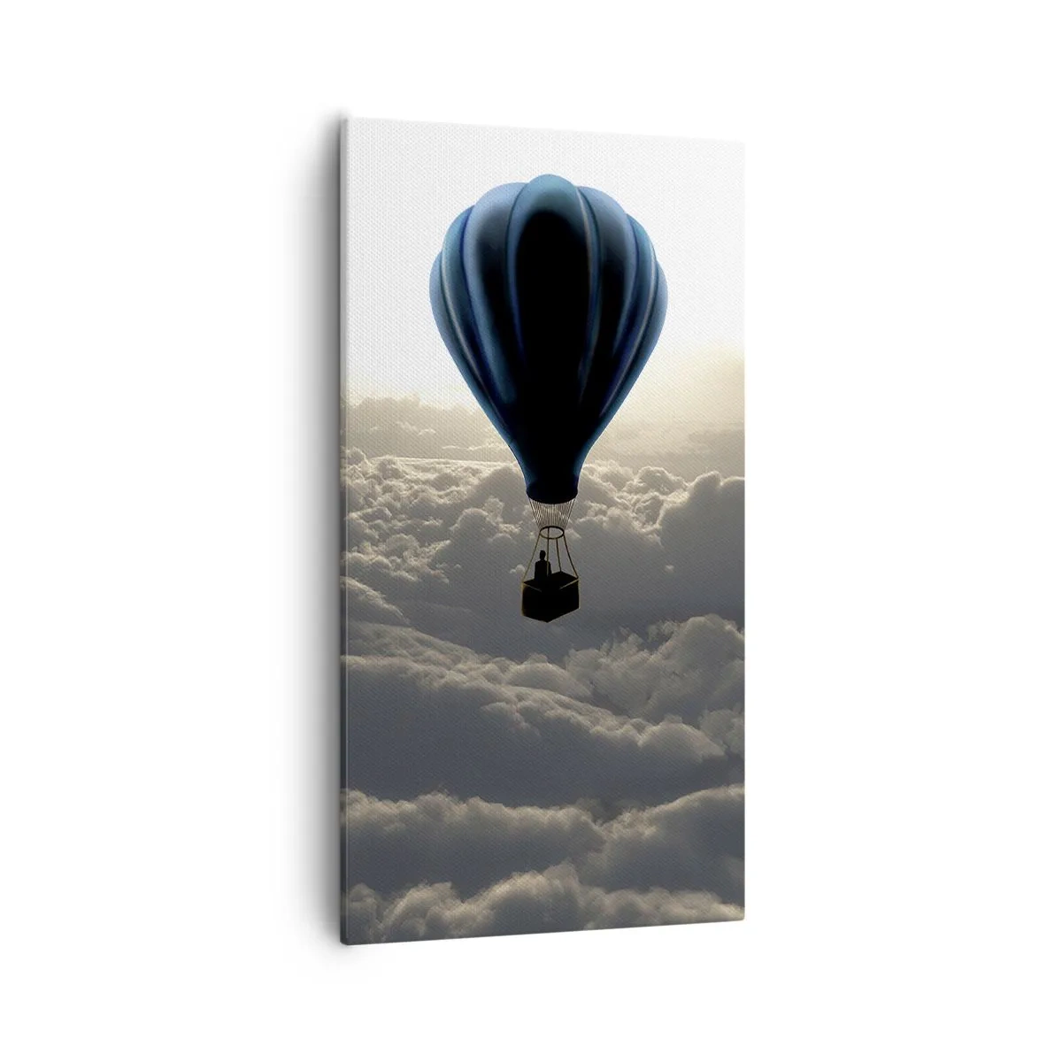 Impression sur toile - Image sur toile - Un vagabond au dessus des nuages - 55x100 cm