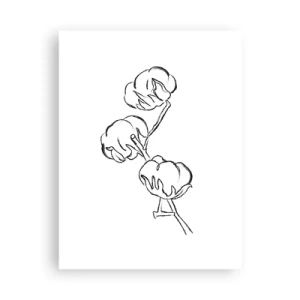 Affiche - Poster - Duvet de coton - 30x40 cm