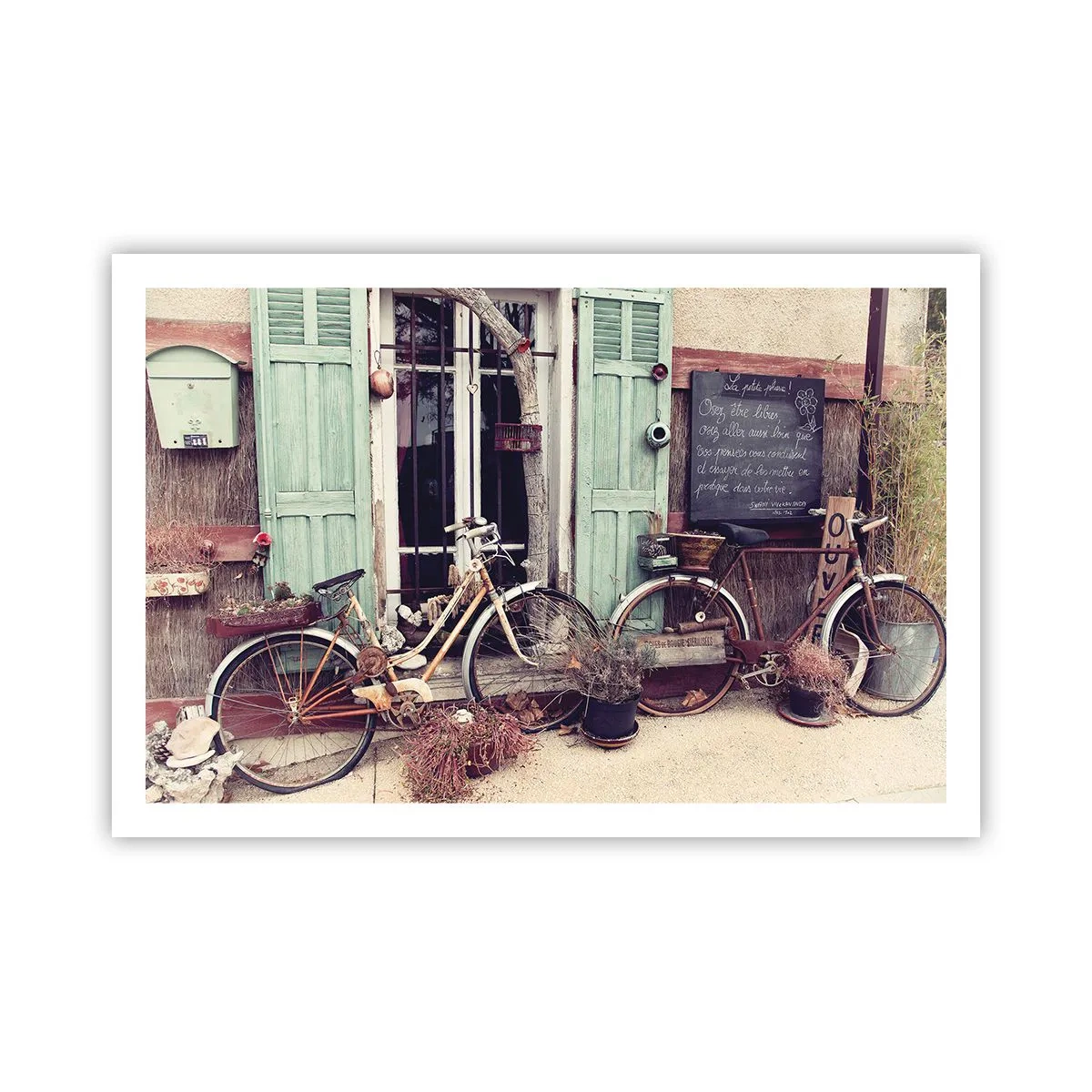 Affiche - Poster - Que la province vive - 91x61 cm