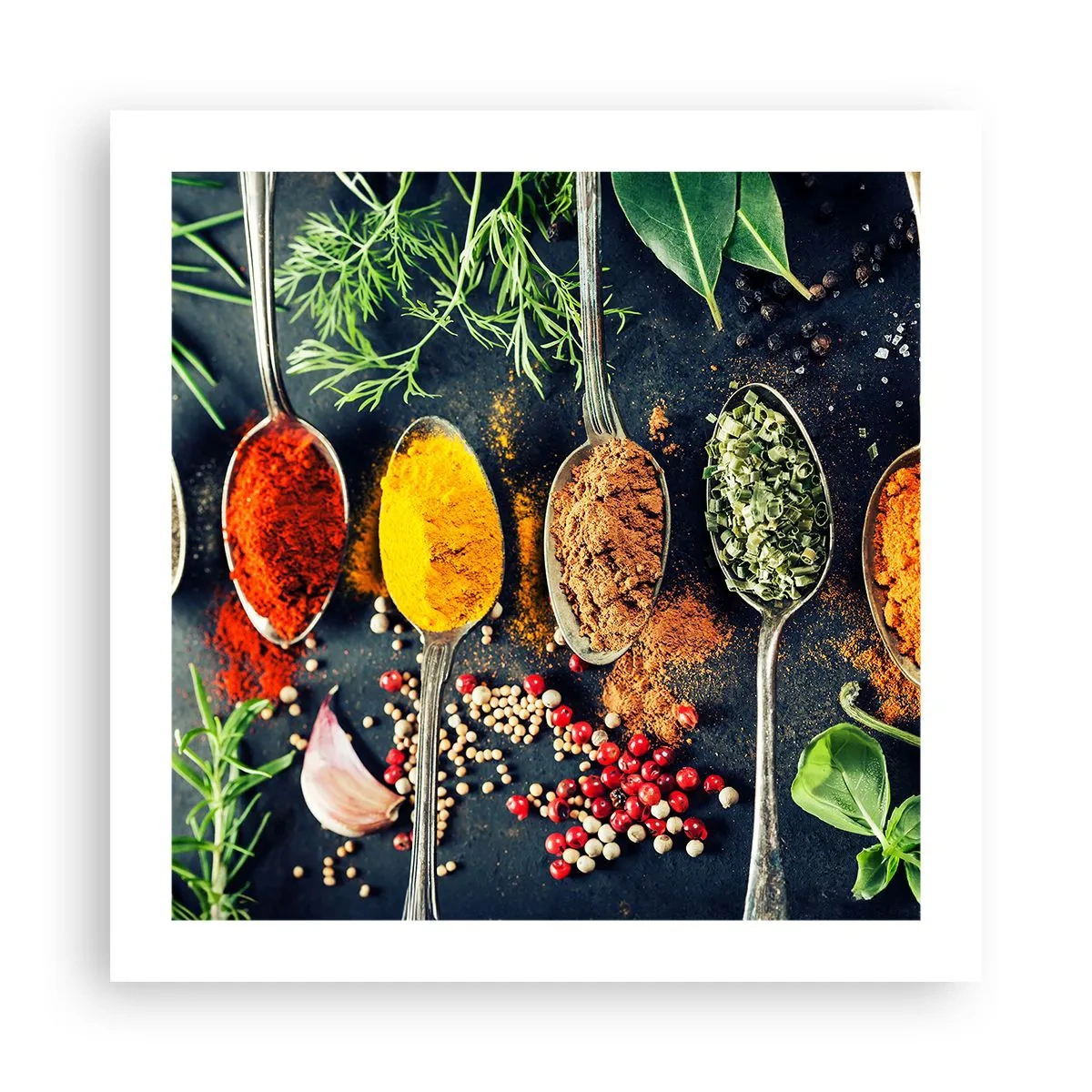 Affiche - Poster - Magie culinaire - 50x50 cm