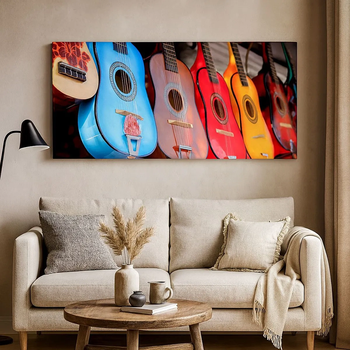 Impression sur toile - Image sur toile - Ambiance latine - 100x40 cm