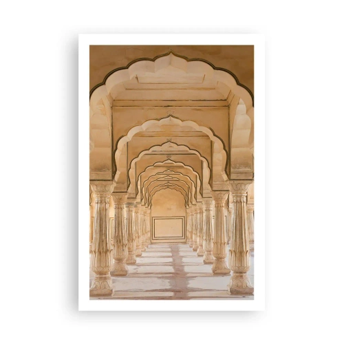 Affiche - Poster - Dans le palais du maharaja - 61x91 cm