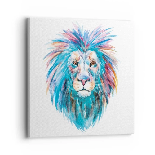 Impression sur toile - Image sur toile - Aura électrique - 30x30 cm