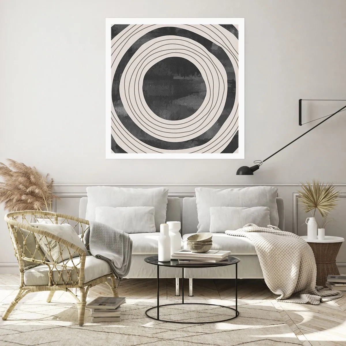 Affiche - Poster - Droit au but - 30x30 cm