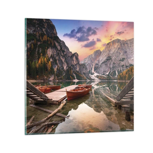 Impression sur verre - Image sur verre - Promesse du jour - 60x60 cm