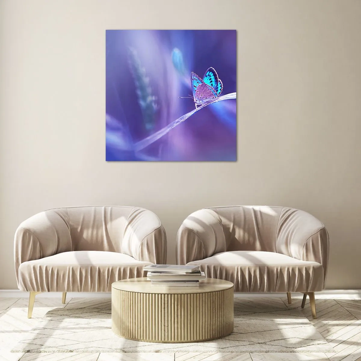 Impression sur verre - Image sur verre - Un joyau de la nature - 50x50 cm