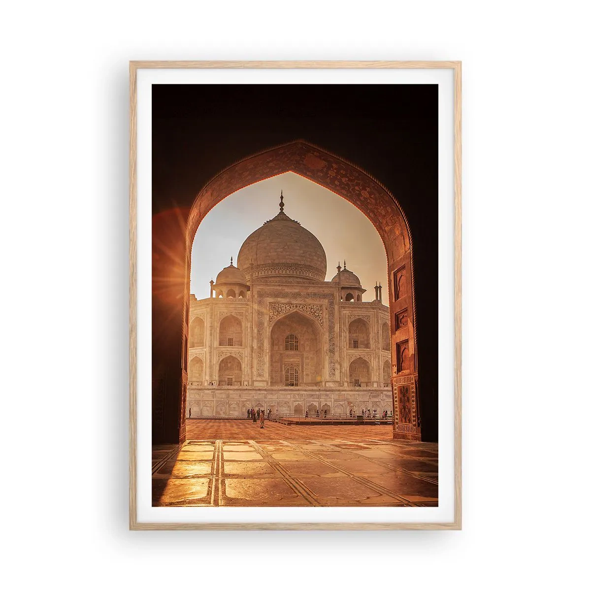 Affiche dans un chêne clair - Poster - Un monument à l'amour surnaturel - 70x100 cm