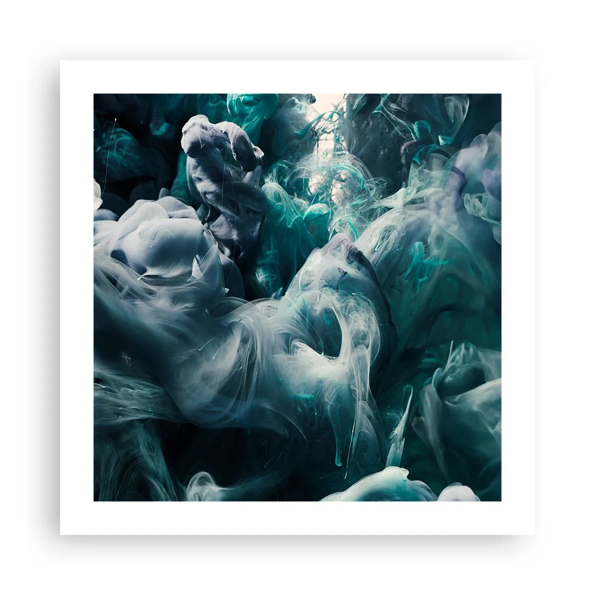 Affiche - Poster - Mouvement des couleurs - 50x50 cm