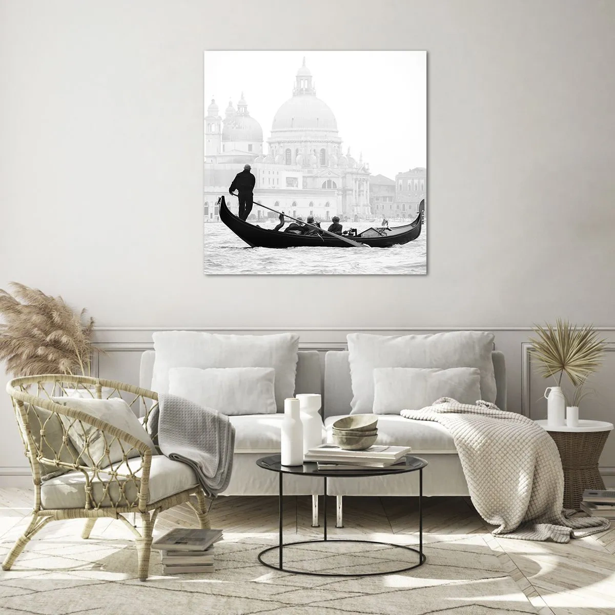 Impression sur verre - Image sur verre - Voyage aux sources de la beauté - 70x70 cm