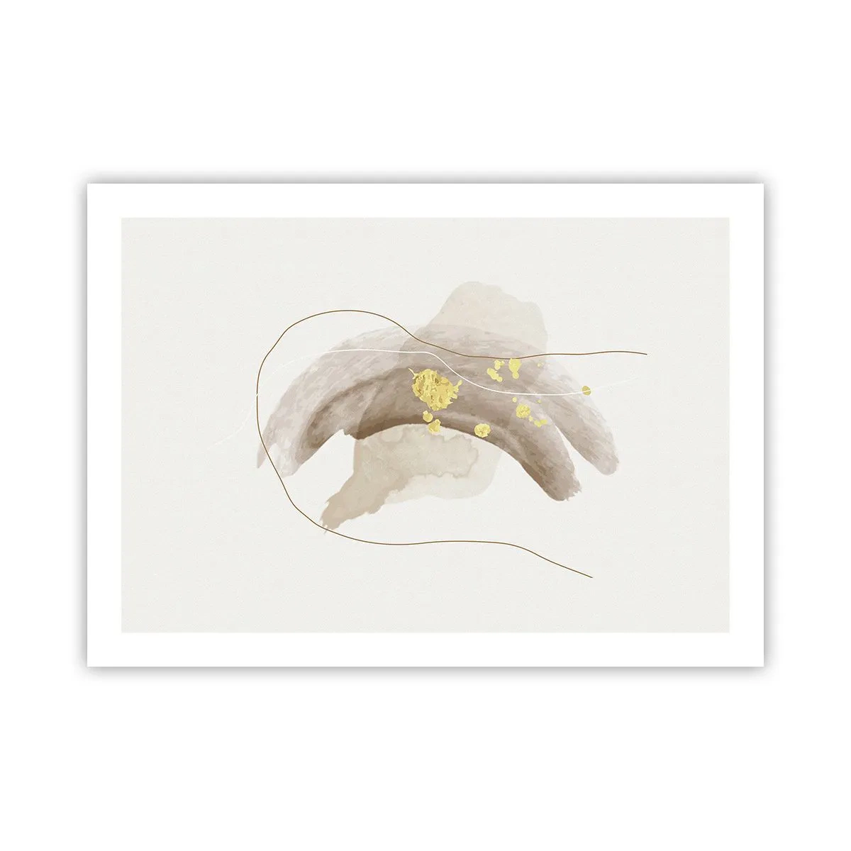 Affiche - Poster - rencontré dans l'espace - 70x50 cm