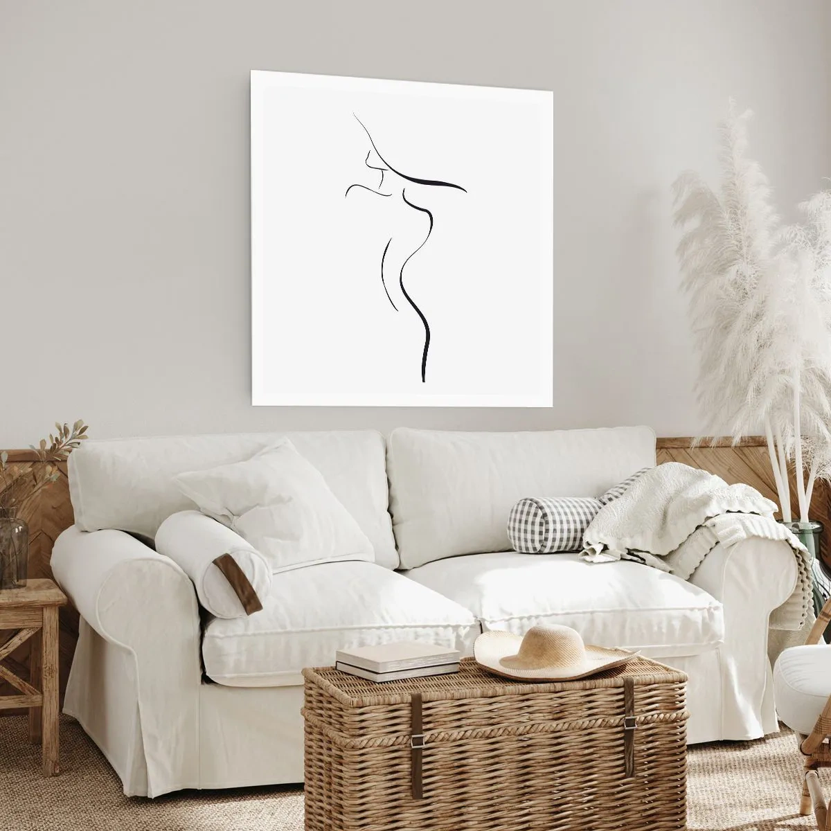 Affiche - Poster - Insaisissable comme une vague - 60x60 cm