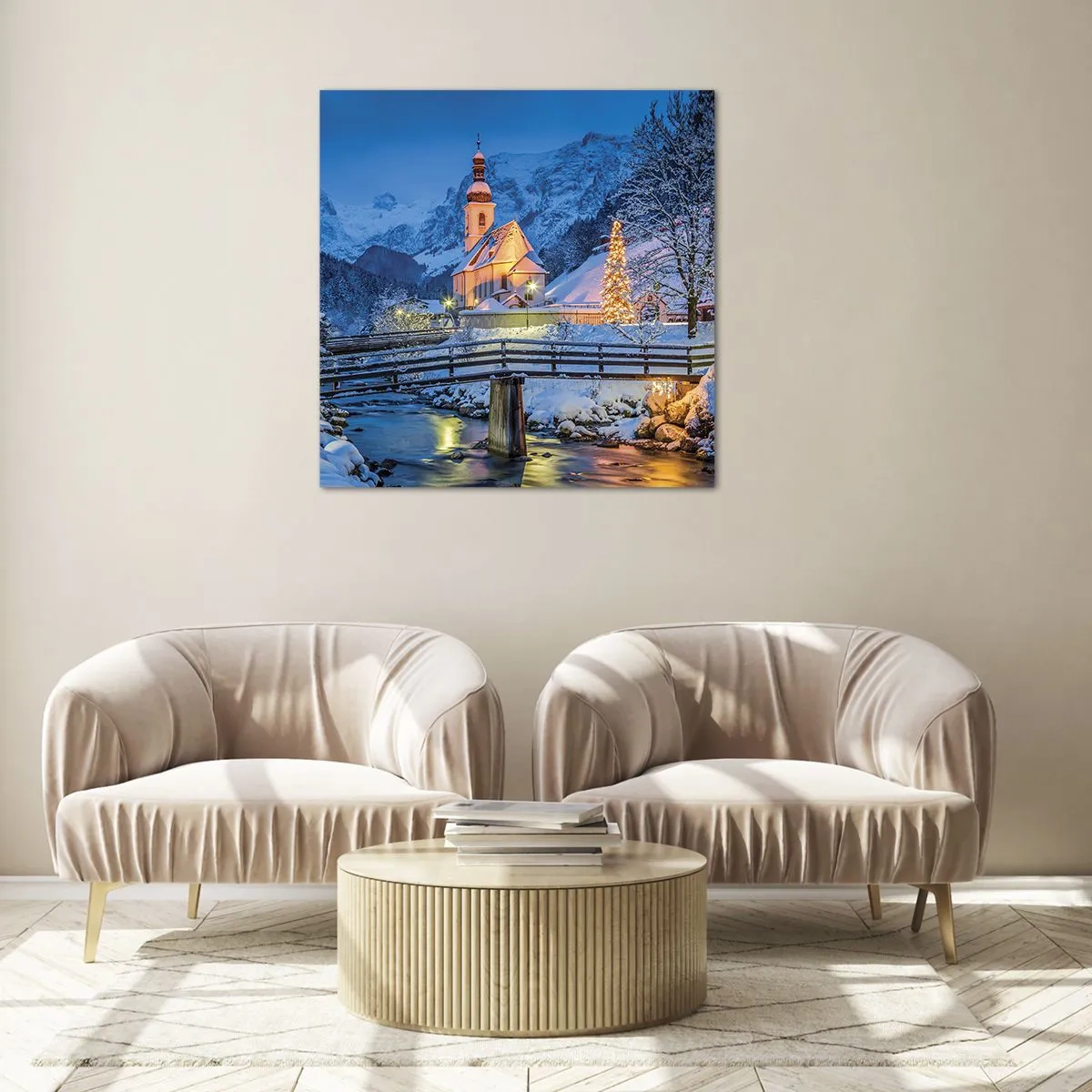 Impression sur verre - Image sur verre - L'âme du monde - 50x50 cm