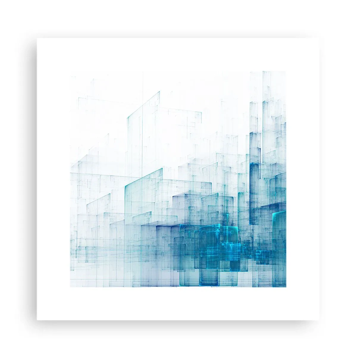 Affiche - Poster - Comment l’espace s’est formé - 30x30 cm