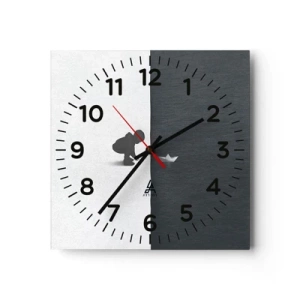 Horloge murale - Pendule murale - Grande expédition - 30x30 cm