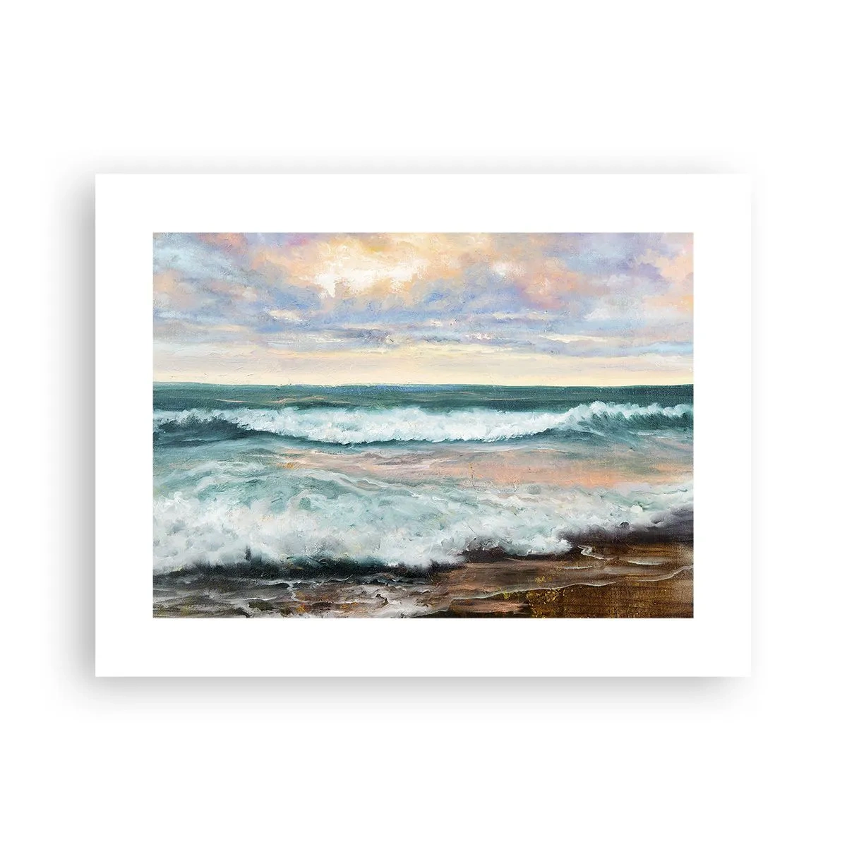 Affiche - Poster - Ici tu adouciras ton âme - 40x30 cm