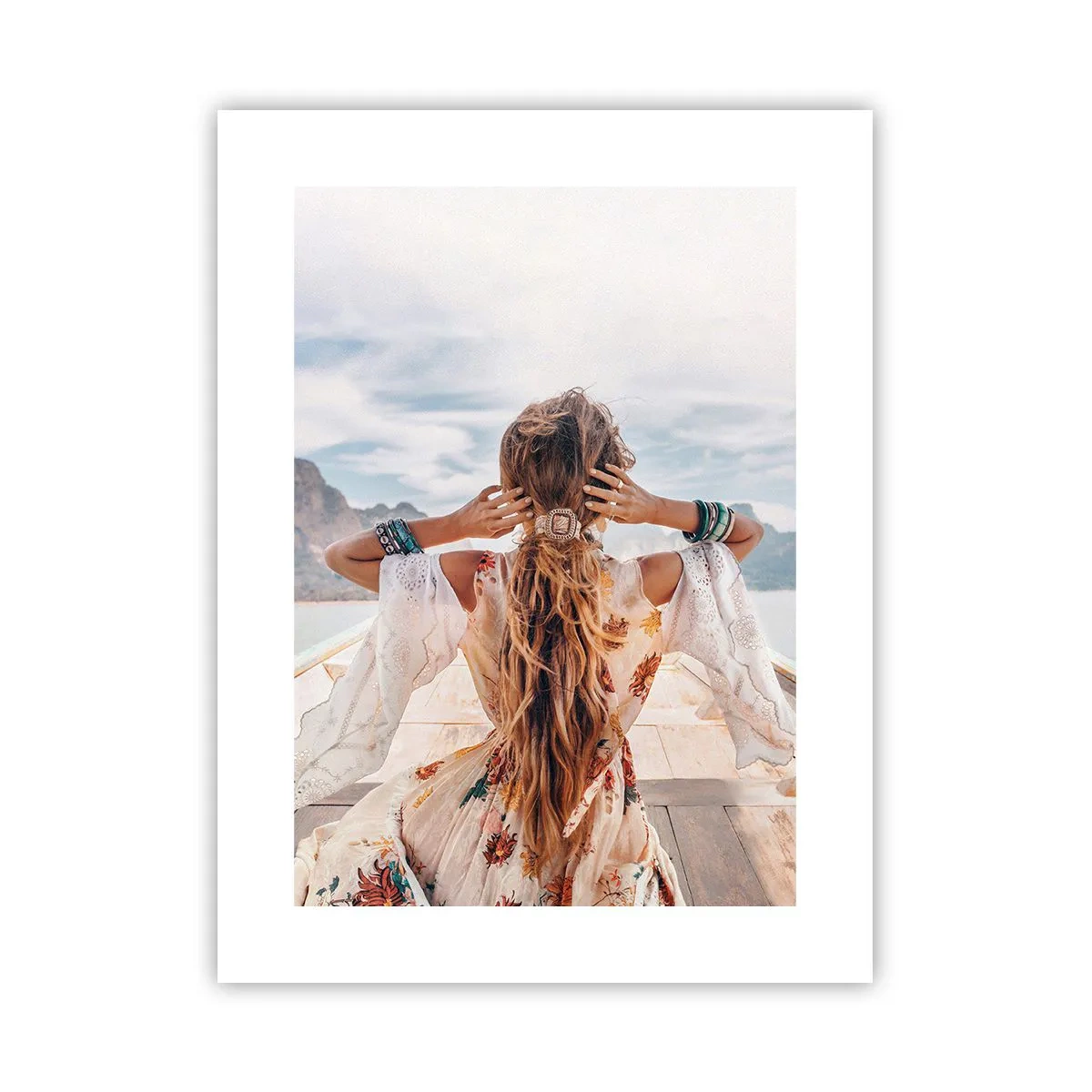 Affiche - Poster - En route vers le bonheur - 30x40 cm