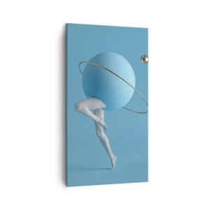 Impression sur toile - Image sur toile - Et les planètes deviennent folles - 45x80 cm