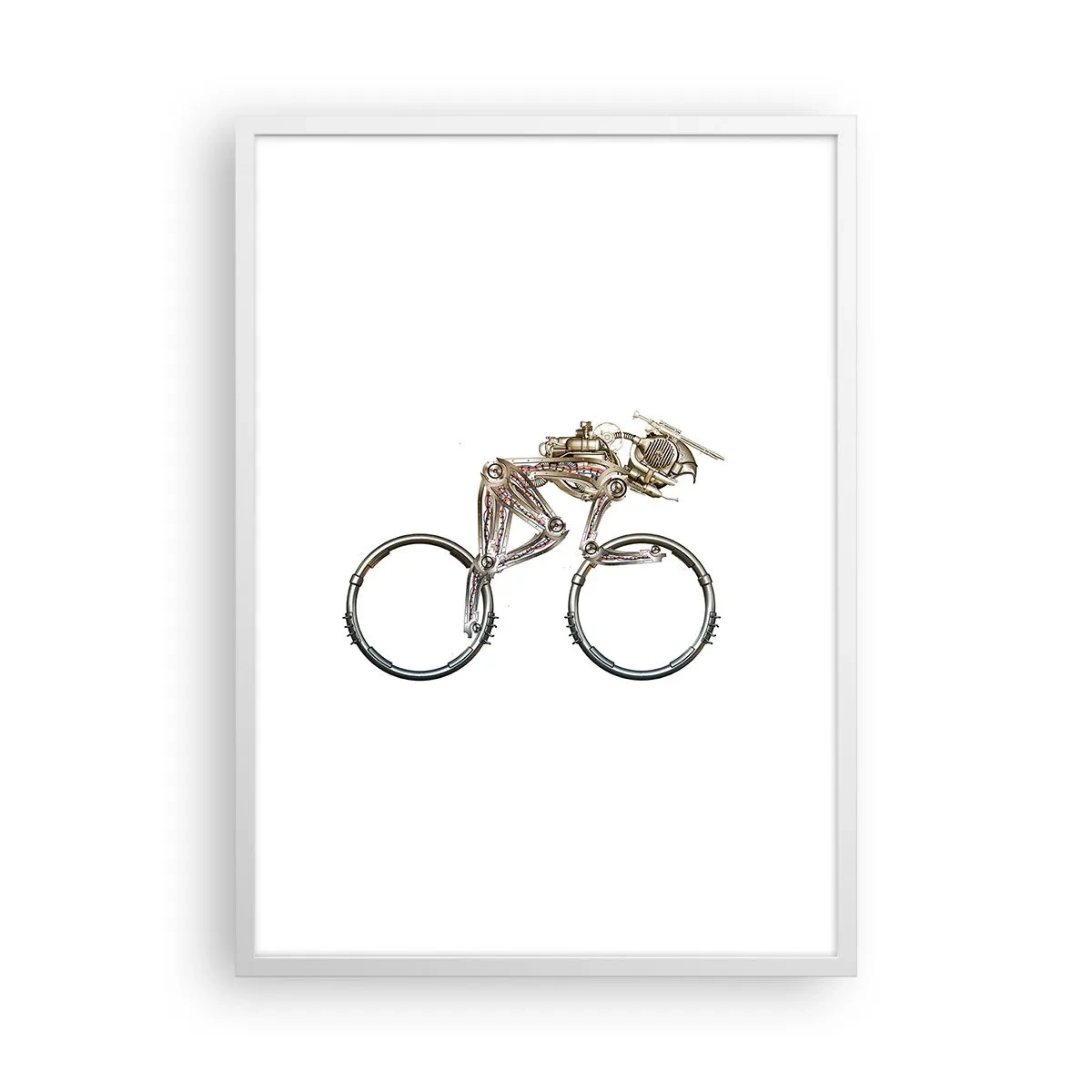 Affiche dans un cadre blanc - Poster - Machine exceptionnelle - 50x70 cm