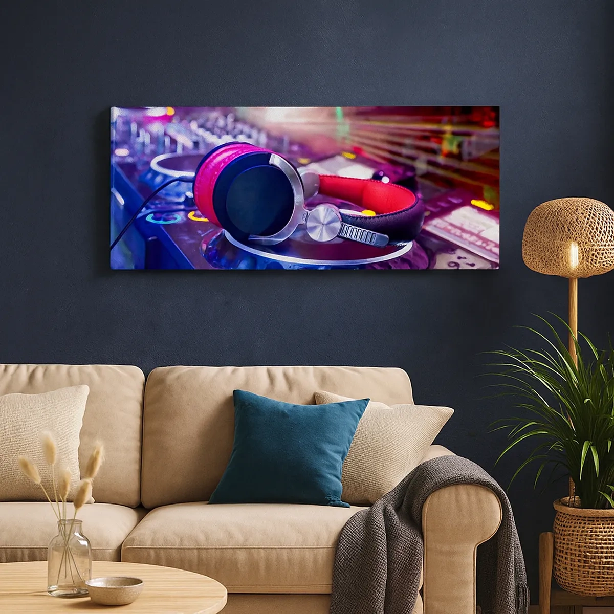 Impression sur toile - Image sur toile - Il va s'en passer des choses - 30x30 cm