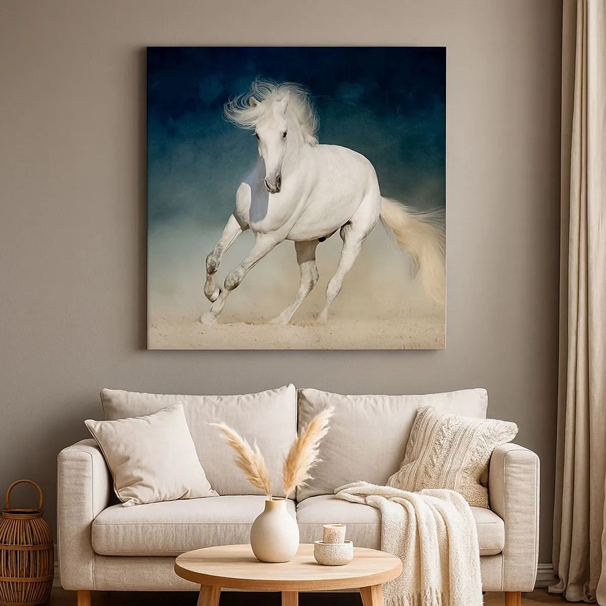 Impression sur toile - Image sur toile - La liberté à l'état pur - 30x30 cm