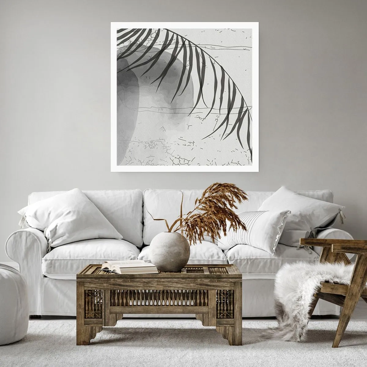 Affiche - Poster - L'exotisme subtil de la nature - 40x40 cm