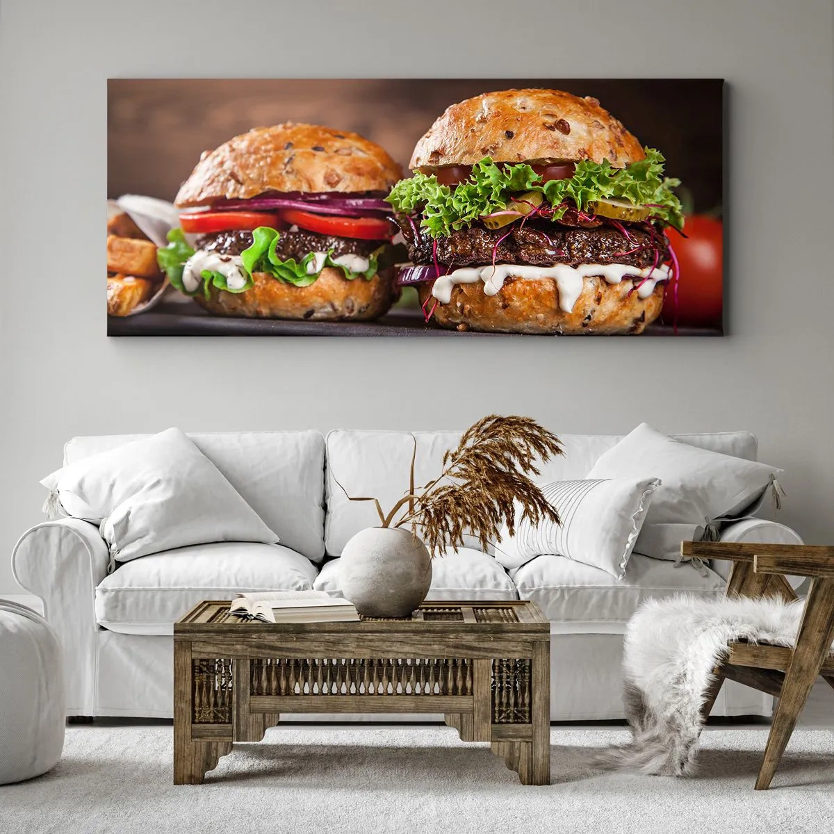 Impression sur toile - Image sur toile - American dream - 90x30 cm