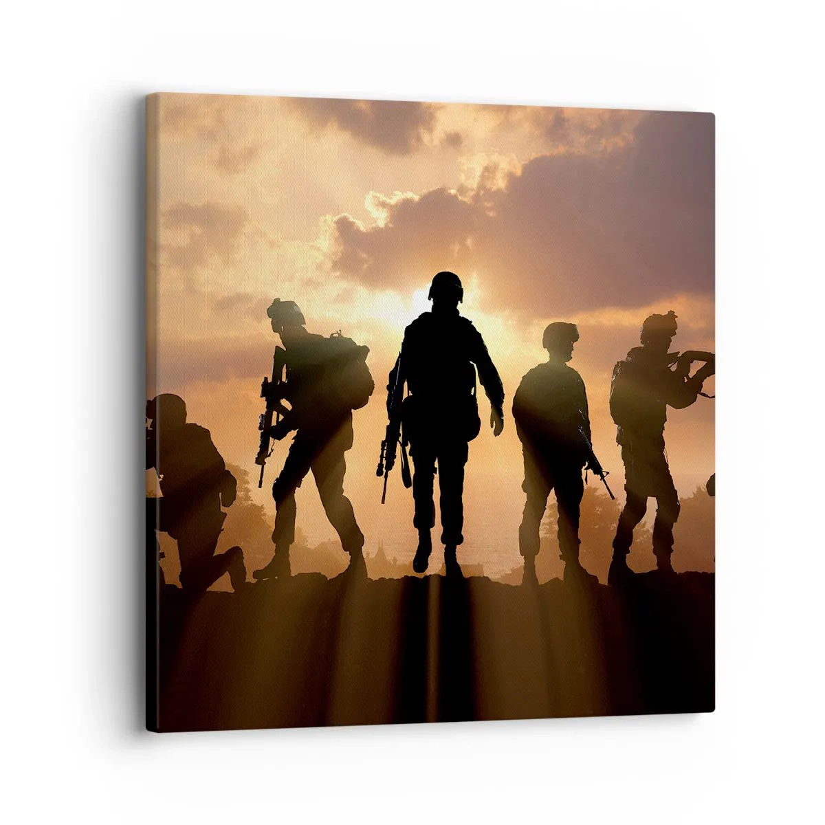 Impression sur toile - Image sur toile - Brothers in arms - 30x30 cm