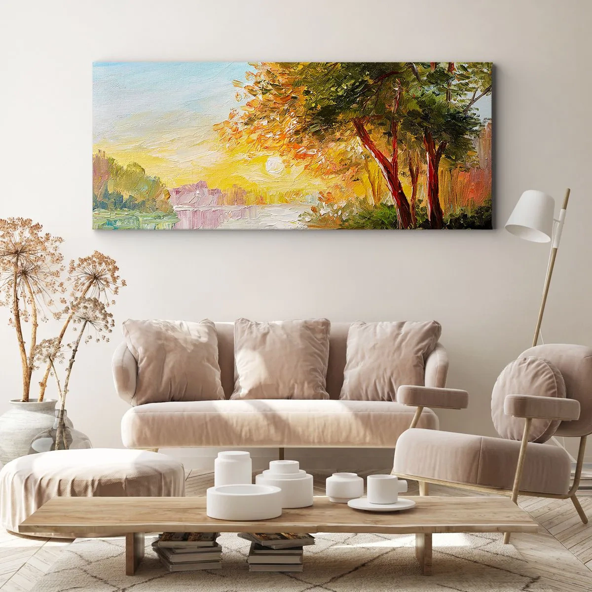 Impression sur toile - Image sur toile - Et in Arcadia ego - 90x30 cm