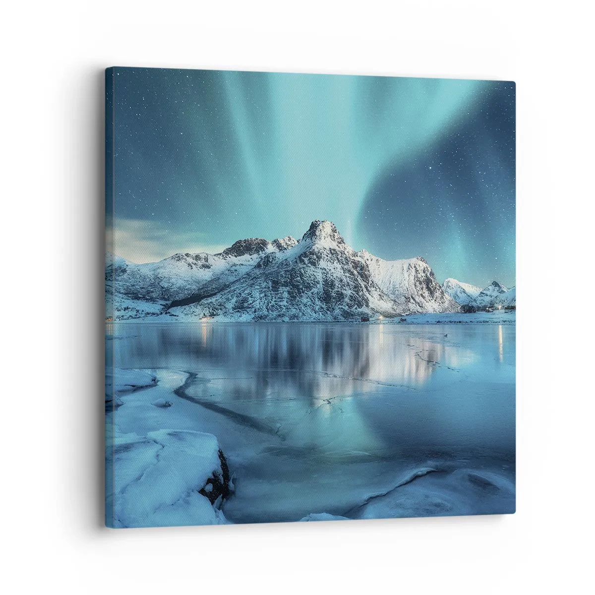 Impression sur toile - Image sur toile - Nuit de lumières - 30x30 cm