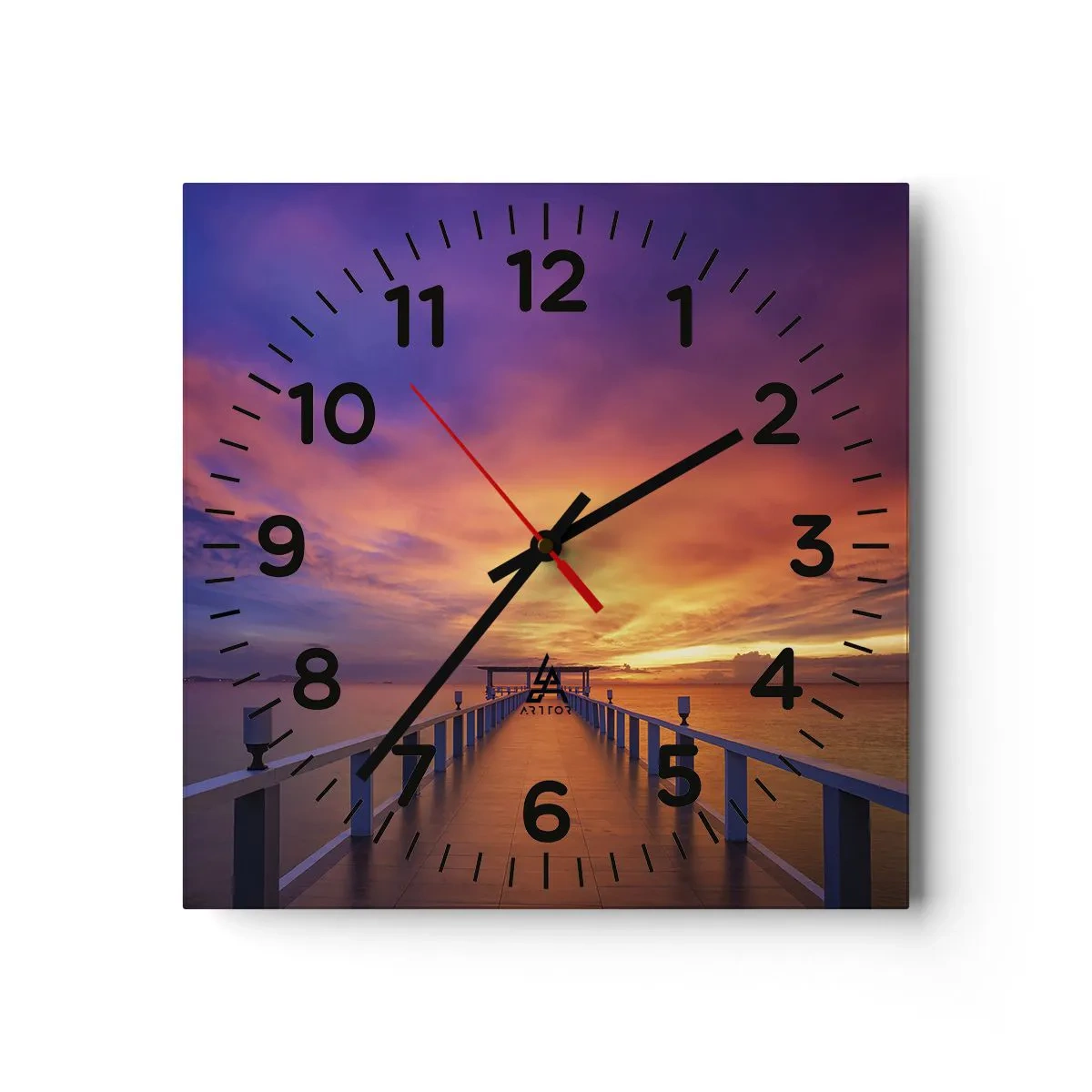 Horloge murale - Pendule murale - Sans fin - 30x30 cm