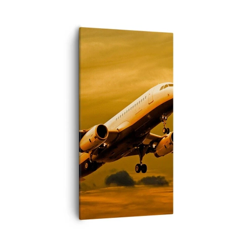 Impression sur toile - Image sur toile - Vol vers le soleil - 55x100 cm