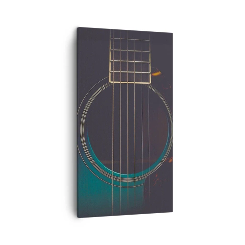 Impression sur toile - Image sur toile - Le calme avant la tempête - 45x80 cm