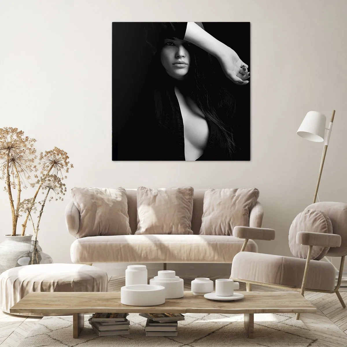 Impression sur toile - Image sur toile - École de séduction - 60x60 cm