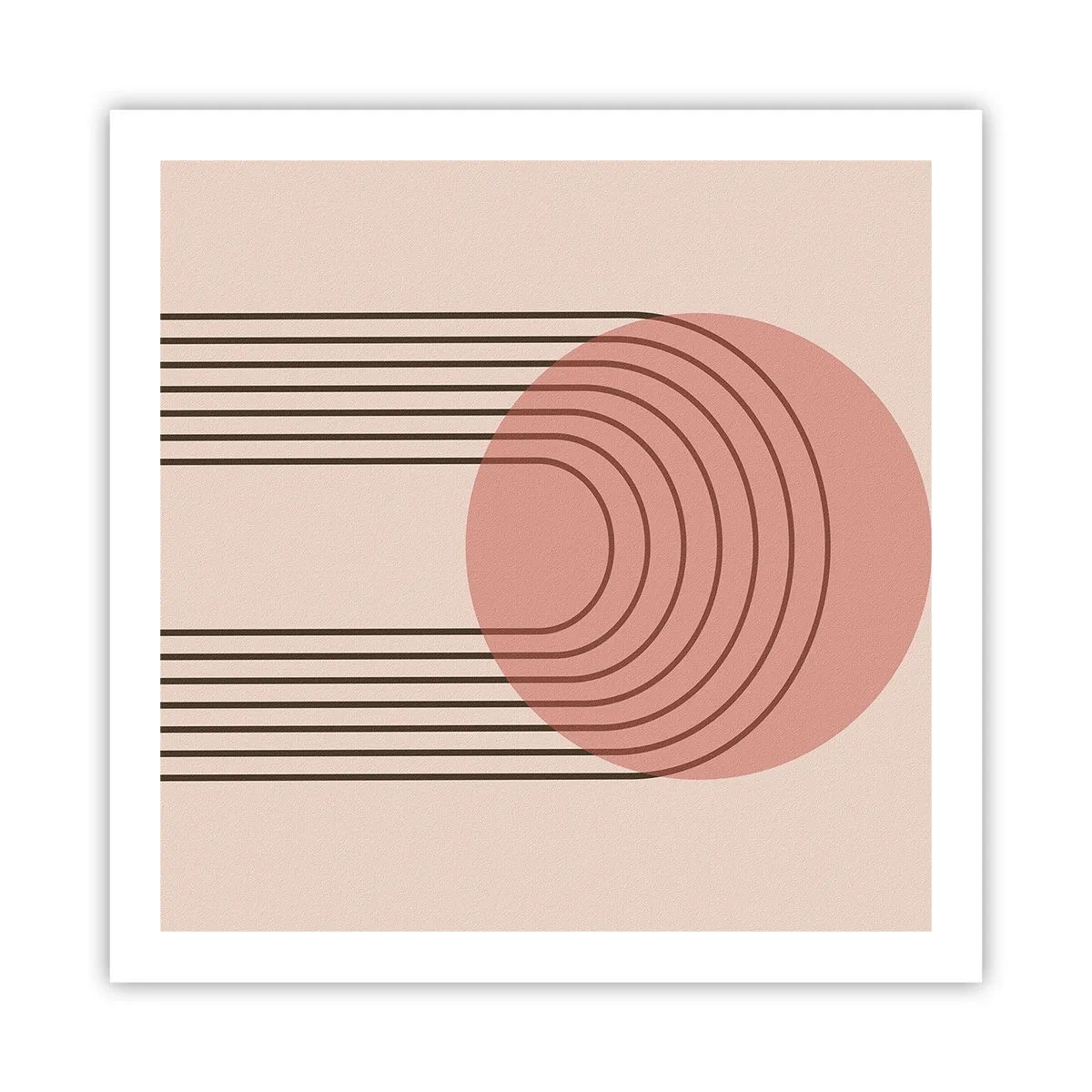 Affiche - Poster - Attraction irrésistible - 60x60 cm