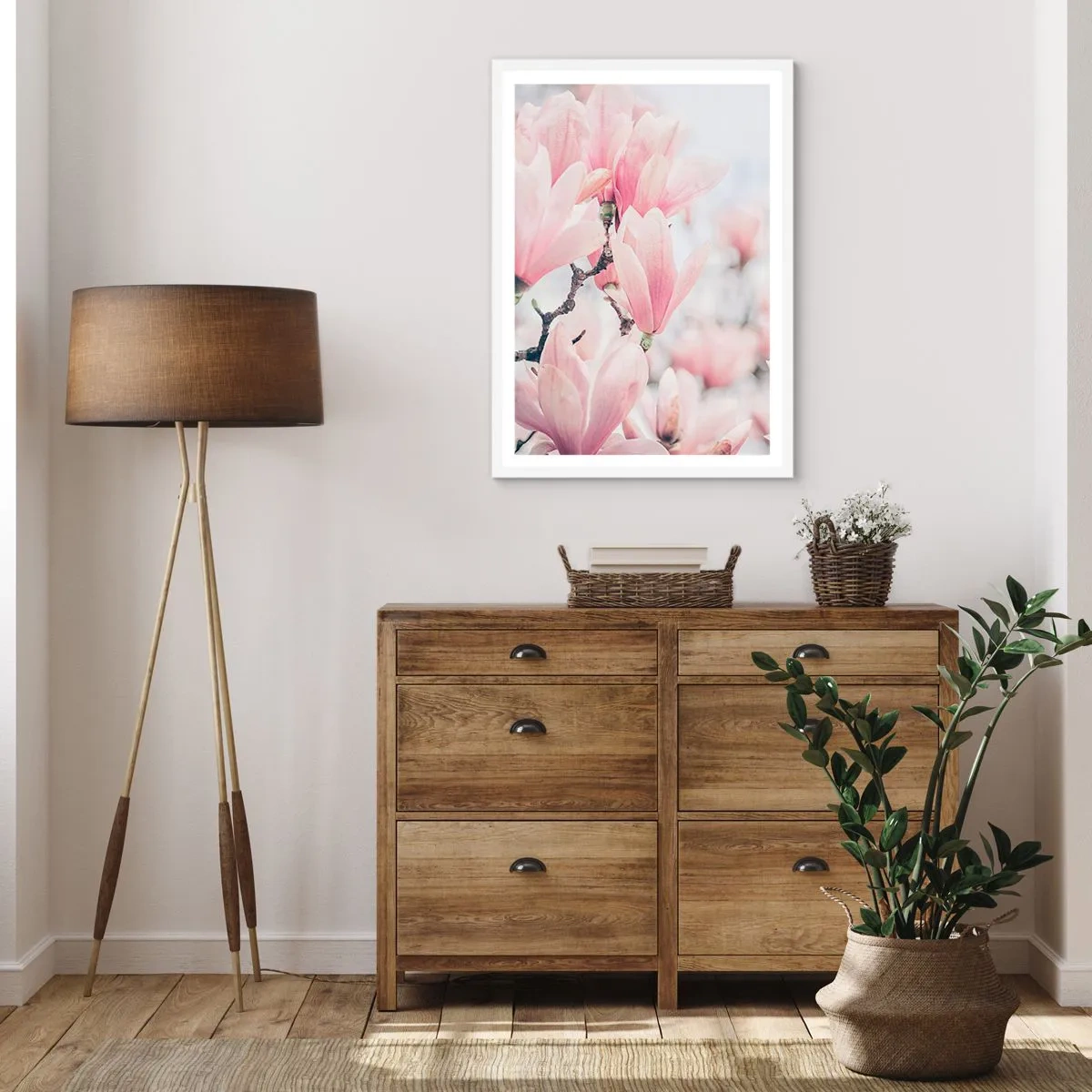 Affiche dans un cadre blanc - Poster - Idéal de la subtilité - 50x70 cm