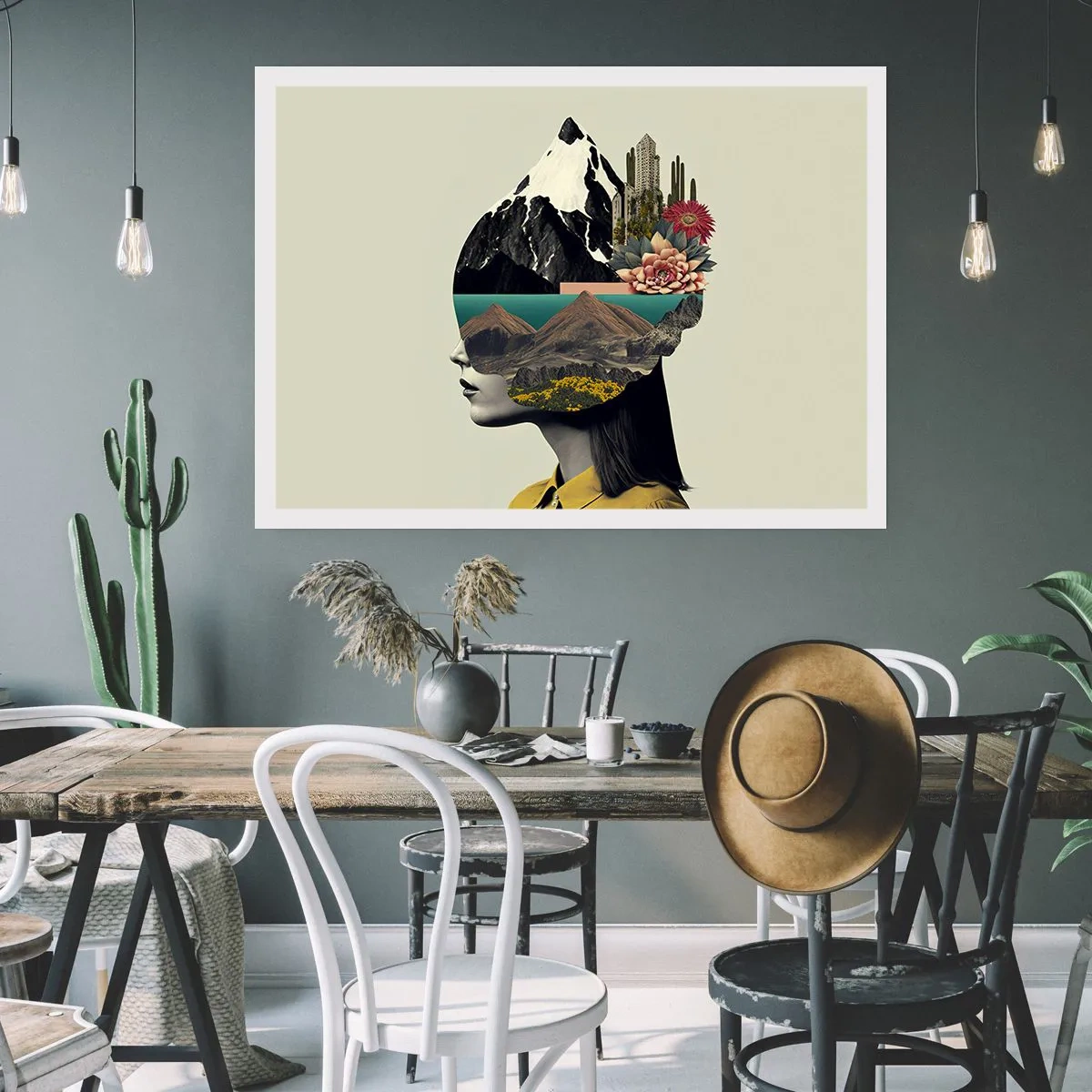 Affiche - Poster - La femme – toujours un mystère - 40x30 cm