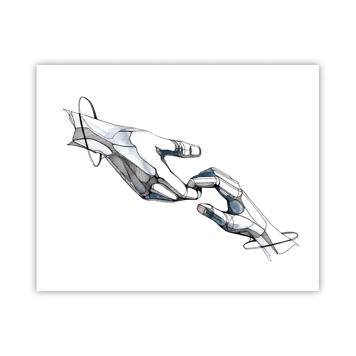 Affiche - Poster - Un bon geste - 50x40 cm