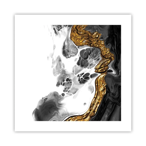 Affiche - Poster - Composition organique - 40x40 cm