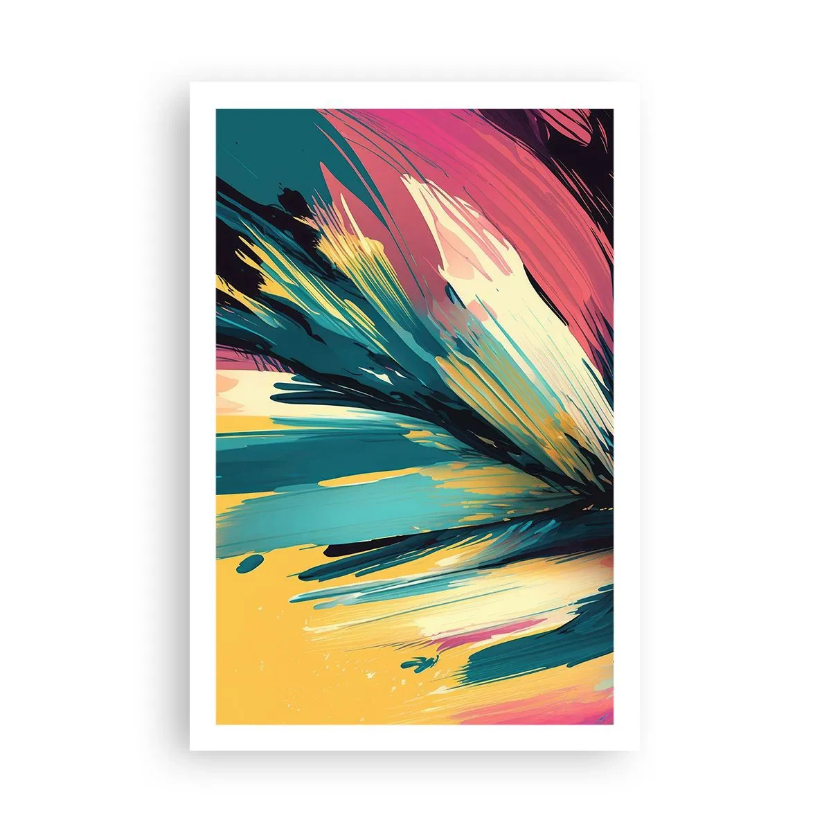 Affiche - Poster - Composition – une explosion de joie - 61x91 cm