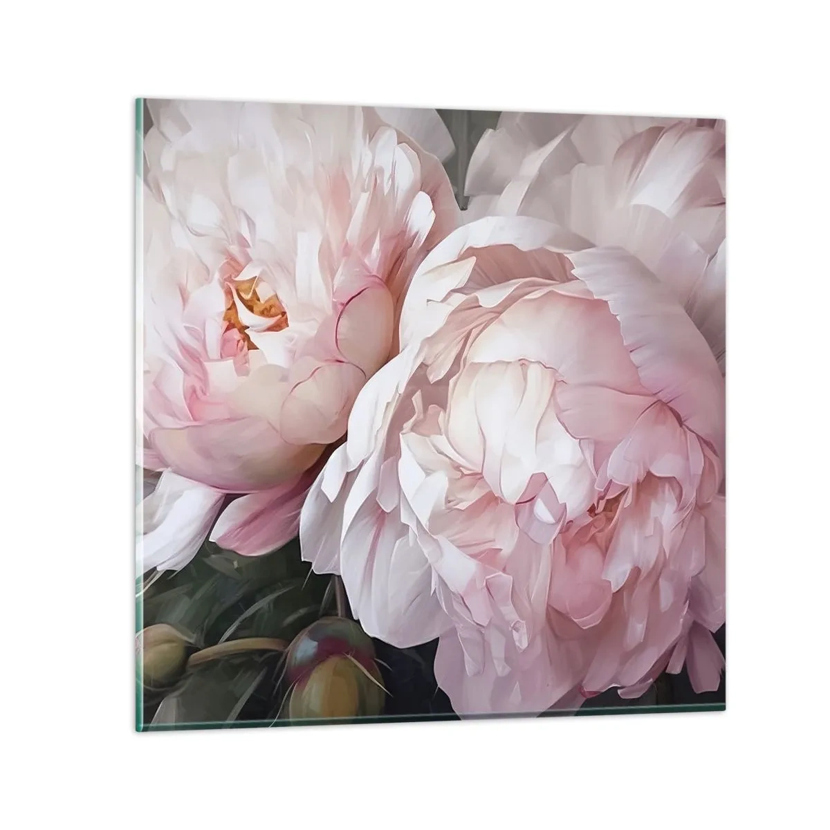 Impression sur verre - Image sur verre - Arrêté en pleine floraison - 30x30 cm
