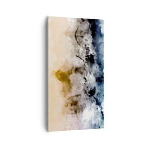 Impression sur toile - Image sur toile - Noyé dans un nuage de brouillard - 55x100 cm