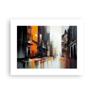 Affiche - Poster - Jour de pluie - 40x30 cm
