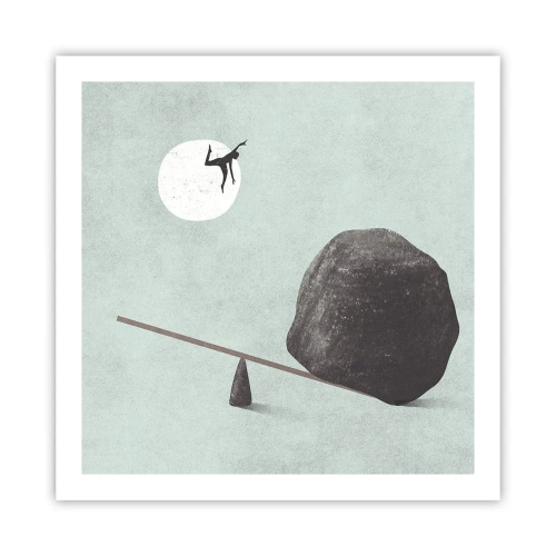 Affiche - Poster - Réalisation de ses rêves - 60x60 cm