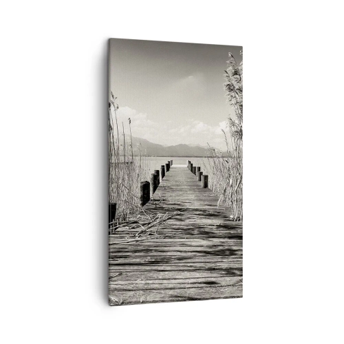 Impression sur toile - Image sur toile - Dans le calme de l'herbe - 45x80 cm