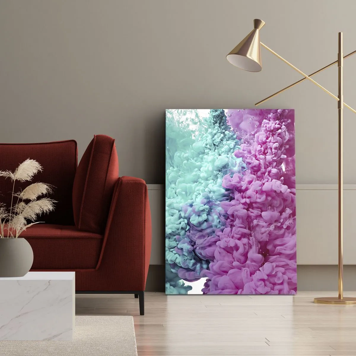 Impression sur toile - Image sur toile - Rencontre finale - 55x100 cm