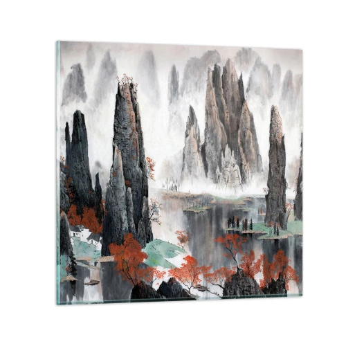 Impression sur verre - Image sur verre - De puissants gardiens - 30x30 cm