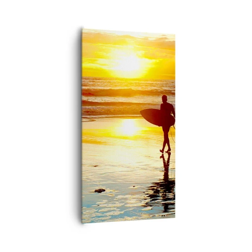 Impression sur toile - Image sur toile - Le retour du guerrier - 65x120 cm