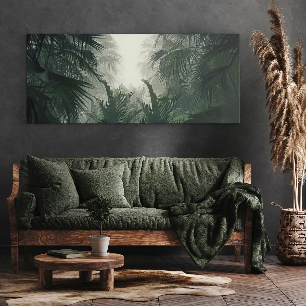 Impression sur toile - Image sur toile - Secret tropical - 90x30 cm