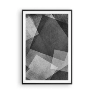 Affiche dans un cadre noir - Poster - Le symbole éternel de durabilité et d'ordre - 61x91 cm